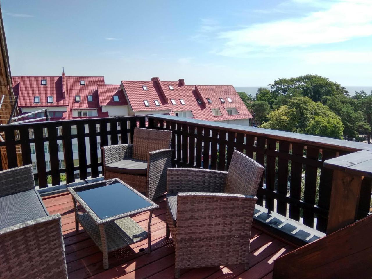 Apartamentai Niden - Su Terasa Ir Vaizdu I Marias Nidos Centre Exterior foto